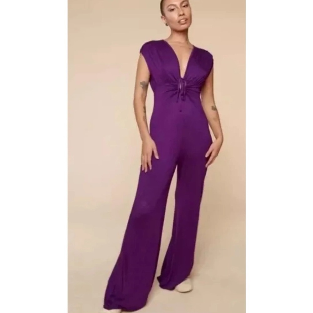 EARTHBOUND Deep Purple Jumpsuit